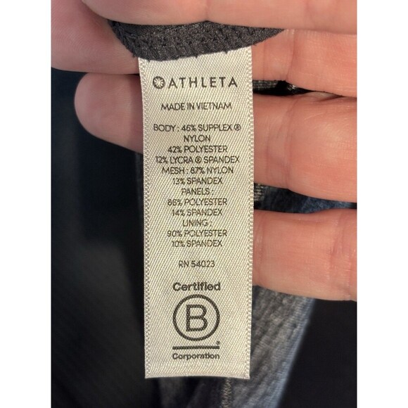 Athleta Excursion Hybrid Skort Mini Skirt Grey Size Small Pockets Elastic Waist - Picture 4 of 13